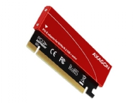 Bilde av Axagon Pcem2-s - Grensesnittadapter - M.2 - M.2 Nvme-kort - 8 Gbps - Pcie 3.0 X16