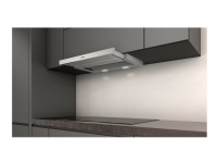 Neff N 50 D46ED52X1 - Panser - teleskopisk - Nisje - bredde: 52.4 cm - dybde: 29 cm - ekstraksjon og resirkulasjon (-) - sølvmetallfarge