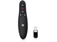 V7 Professional Wireless Presenter – Presentationsfjärrkontroll – 5 knappar – RF