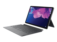 Lenovo Keyboard Pack – Tangentbord och foliefodral – med pekdyna – POGO pin – svensk – grå – för Tab P11 ZA7R ZA7S  P11 Plus ZA9N ZA9R ZA9W