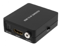 DELTACO AV-HDMI1 – Videokonverterare – HDMI – kompositvideo – svart