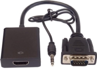 AV-adapter PremiumCord PREMIUMCORD VGA + lyd elektronisk omformer til HDMI-grensesnitt FULL HD 1080p PC tilbehør - Kabler og adaptere - Adaptere