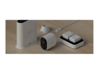 Arlo Ultra 2 Security System - Portinngang + kamera(er) - trådløs (802.11b, 802.11g, 802.11n, 802.11ac, Bluetooth 4.2 LE) - 2 kamera(er) - hvit Foto og video - Overvåkning - Overvåkingsutstyr
