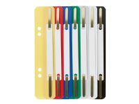 Leitz - Flat festeremse - assorterte farger - for P/N: 10805015, 10805025, 10805035, 10805045, 10805055, 10805075, 10805085, 10805095/20PK