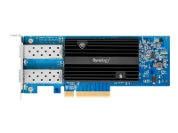 Synology E25G21-F2 – Nätverksadapter – PCIe 3.0 x8 låg profil – 25 Gigabit SFP28 x 2 – för Disk Station DS1621 DS1821  FlashStation FS3600  RackStation RS1221 RS3621 RS4021