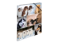 HERMA – 3-flikhållare – för A4 – dogs