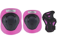 NILS Extreme H210 black and pink size XS set of protectors (16-60-021)