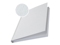 impressBIND omslag hårdt med lærredspræg Leitz 10,5 mm Hvid