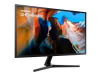 Samsung U32J590UQR – UJ59 Series – LED-skärm – 32 (31.5 visbar) – 3840 x 2160 4K @ 60 Hz – VA – 270 cd/m² – 3000:1 – 4 ms – 2xHDMI DisplayPort – mörkgrå/blå