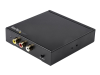 Bilde av Startech.com Hdmi To Rca Converter Box With Audio - Composite Video Adapter - Ntsc/pal - 1080p (hd2vid2) - Videokonverter - Hdmi - Sammensatt Video - Svart