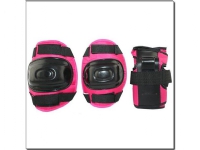 NILS Extreme H108 størrelse L Mørk rosa sett med beskyttere (16-2-333) Utendørs lek - Gå / Løbekøretøjer - Hoverboard & segway