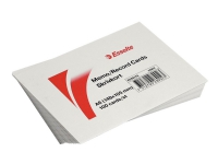 Produktfoto för Esselte Ledkort, papper, A6L, vit