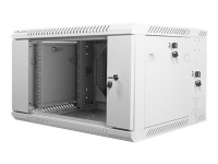 Lanberg - Rack skap - veggmonterbar - grå, RAL 7035 - 6U - 19 PC & Nettbrett - Rack skap - Rack skap