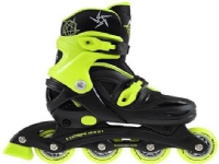 NILS Extreme Adjustable rollers NJ/NA0321 black-lime L 36-40 (16-01-009)