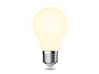 Nordlux Smart – LED-glödlampa – form: A60 – E27 – 4.7 W – klass E – varmt till kallt vitt ljus – 2200-6500 K – mjölkvit