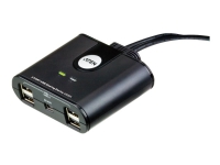ATEN US224 - USB-periferdelesvitsj - stasjonær - for ATEN UEH4002A PC tilbehør - KVM og brytere - Switcher