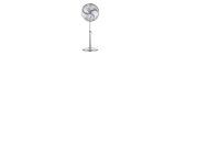 Bilde av Ft-564, Metal Stand Fan, Oscillating 50 W, Tiltable, 400 Mm