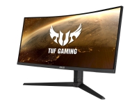 ASUS TUF Gaming VG34VQL1B - LED-skjerm - gaming - kurvet - 34 - 3440 x 1440 UWQHD @ 165 Hz - VA - 550 cd/m² - 4000:1 - DisplayHDR 400 - 1 ms - 2xHDMI, 2xDisplayPort - høyttalere