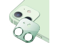 Usams USAMS Camera Lens Glass iPhone 12 metal zielony/green BH703JTT04 (US-BH703) Tele & GPS - Mobilt tilbehør - Skjermbeskyttelse