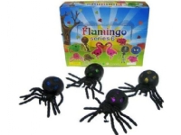 Hipo Spider black with 10 cm glitter for squeezing a mix of colors