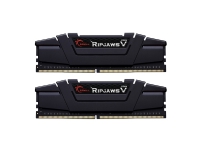 G.Skill Ripjaws V – DDR4 – sats – 64 GB: 2 x 32 GB – DIMM 288-pin – 3200 MHz / PC4-25600 – CL14 – 1.45 V – ej buffrad – icke ECC – classic black