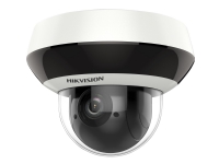 Hikvision 4 MP 4 x IR PTZ Network Camera DS-2DE2A404IW-DE3 - Nettverksovervåkingskamera - PTZ - utendørs, innendørs - hærverks- / værbestandig - farge (Dag og natt) - 4 MP - 2560 x 1440 - motorisert - lyd - LAN 10/100 - MJPEG, H.264, H.265, H.265+, H.264+
