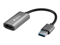 Sandberg HDMI Capture Link to USB PC tilbehør - Kabler og adaptere - Videokabler og adaptere