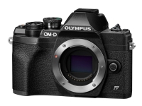 Olympus OM-D E-M10 Mark IV - Digitalkamera - speilløst - 20.3 MP - Four Thirds - 4K / 30 fps - kun hus - Wi-Fi, Bluetooth - svart