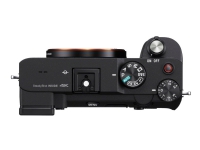 Sony a7C ILCE-7C - Digitalkamera - speilløst - 24.2 MP - Full Frame - 4K / 30 fps - kun hus - Wi-Fi, NFC, Bluetooth - svart Foto og video - Digitale kameraer - Speilløst systemkamera