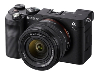 Bilde av Sony A7c Ilce-7cl - Digitalkamera - Speilløst - 24.2 Mp - Full Frame - 4k / 30 Fps - 2.1optisk X-zoom 28 - 60 Mm-linse - Wireless Lan, Nfc, Bluetooth - Svart