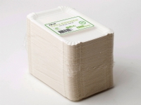 Pølsebakke pap 130×200 mm hvid – (250 stk.)