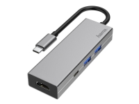 Hama Multiport Adapter – Dockningsstation – USB-C 3.2 Gen 1 – HDMI