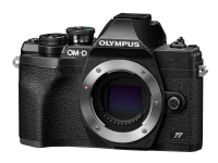 Olympus OM-D E-M10 Mark IV - Digitalkamera - spegellöst - 20.3 MP - Fyra tredjedelar - 4 K / 30 fps - 10.7x optisk zoom M.Zuiko Digital 14-150mm II lins - Wi-Fi, Bluetooth - svart