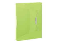 Esselte Vivida – Boxfil – för A4 – kapacitet: 350 ark – genomskinlig grön