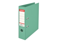 Esselte Colour’Ice – Spakbågesfil – ryggbredd: 75 mm – för A4 – kapacitet: 500 ark – grön