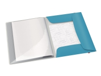 Leitz Cosy Mobile - Displaybok - 20 rom - for A4 Plus - kapasitet: 40 ark - rolig blått Arkivering - Presentasjonsmapper & omslag - Demo mapper
