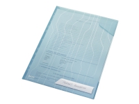 Leitz - L-formet mappe - for A4 - kapasitet: 40 ark - blå Arkivering - Elastikmapper & Chartekker - Charters