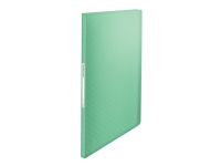 Esselte Colour’Ice – Visningsbok – 40 utrymmen – för A4 – kapacitet: 80 ark – grön