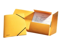 Esselte – 3-flikhållare – för A4 – kapacitet: 350 ark – gul