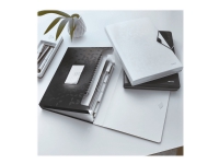 Leitz WOW – Dokumentplånbok – expanderar – 6 utrymmen – 6 delar – för A4 – kapacitet: 250 ark – tabbad – svart
