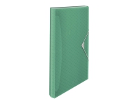 Esselte Colour'Ice - Utvidbar mappe - 6 rom - for A4 - med fliker - grønn Arkivbokser