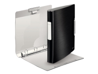 Leitz Active Style SoftClick – Ringpärm – ryggbredd: 52 mm – för A4 – kapacitet: 280 ark – svart satäng