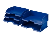 Leitz Plus – Brevfack – för A4 – liggande – blå
