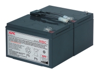 APC Replacement Battery Cartridge #6 – UPS-batteri – 1 x batteri – Bly-syra – svart – för P/N: SMC1500IC SMT1000I-AR SMT1000IC SUA1000ICH-45 SUA1000I-IN SUA1000J3W SUA1500J3W