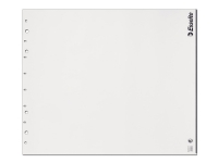 Esselte Standard – Flipdiagramblock – 850 x 720 mm – 25 ark – vitt – 12 hål
