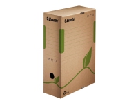 Esselte Eco – Boxfil – ryggbredd: 100 mm – för A4 – naturbrun