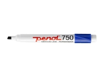 Marker Penol 750 blå 2-5mm skrå spids - (10 stk.) Skriveredskaper - Markør - Permanenttusj