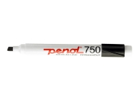 Marker Penol 750 sort 2-5mm skrå spids - (10 stk.) Skriveredskaper - Markør - Permanenttusj