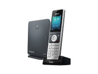 Yealink W60P – Trådlös VoIP-telefon – IP-DECTGAP – 3-riktad samtalsförmåg – SIP SIP v2 – 8 linjer