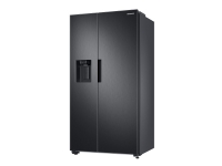 Samsung RS6JA8811B1 - Kjøleskap/fryser - side-ved-side med vannautomat, isdispenser - bredde: 91.2 cm - dybde: 71.6 cm - høyde: 178 cm - 634 liter - Klasse E - premium black steel Hvitevarer - Kjøl og frys - Side-by-Side
